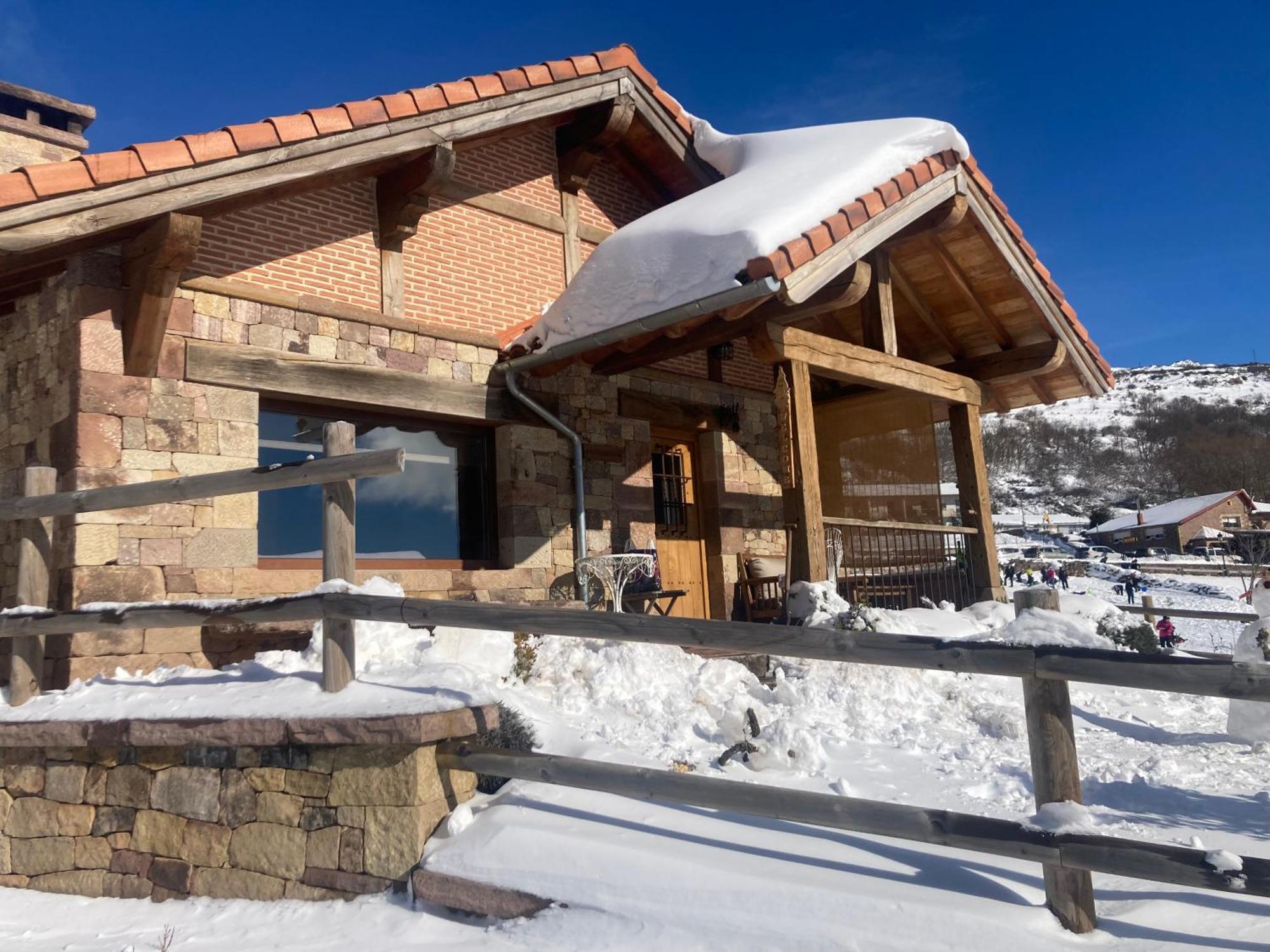 Los Chozos de la Braña Branosera Exterior foto